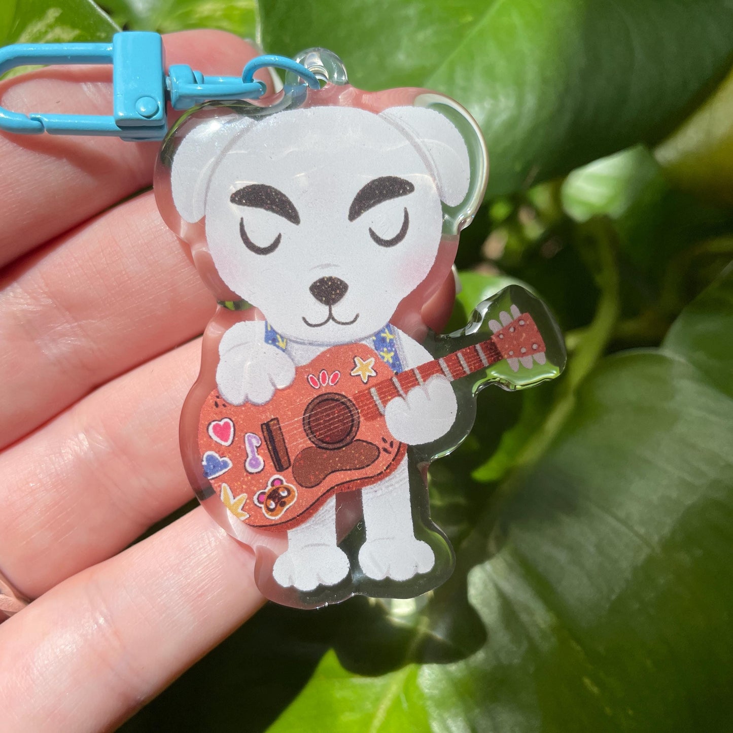 Totakeke Keyring | K.K. Slider Animal Crossing Llavero | New Horizons | Llavero colgante regalo llaves mochila Keychain