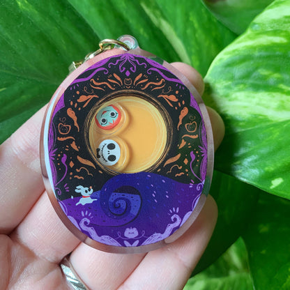 Shaker Pesadilla antes de Navidad  | Tamagotchi Llavero Jack Skeleton & Sally