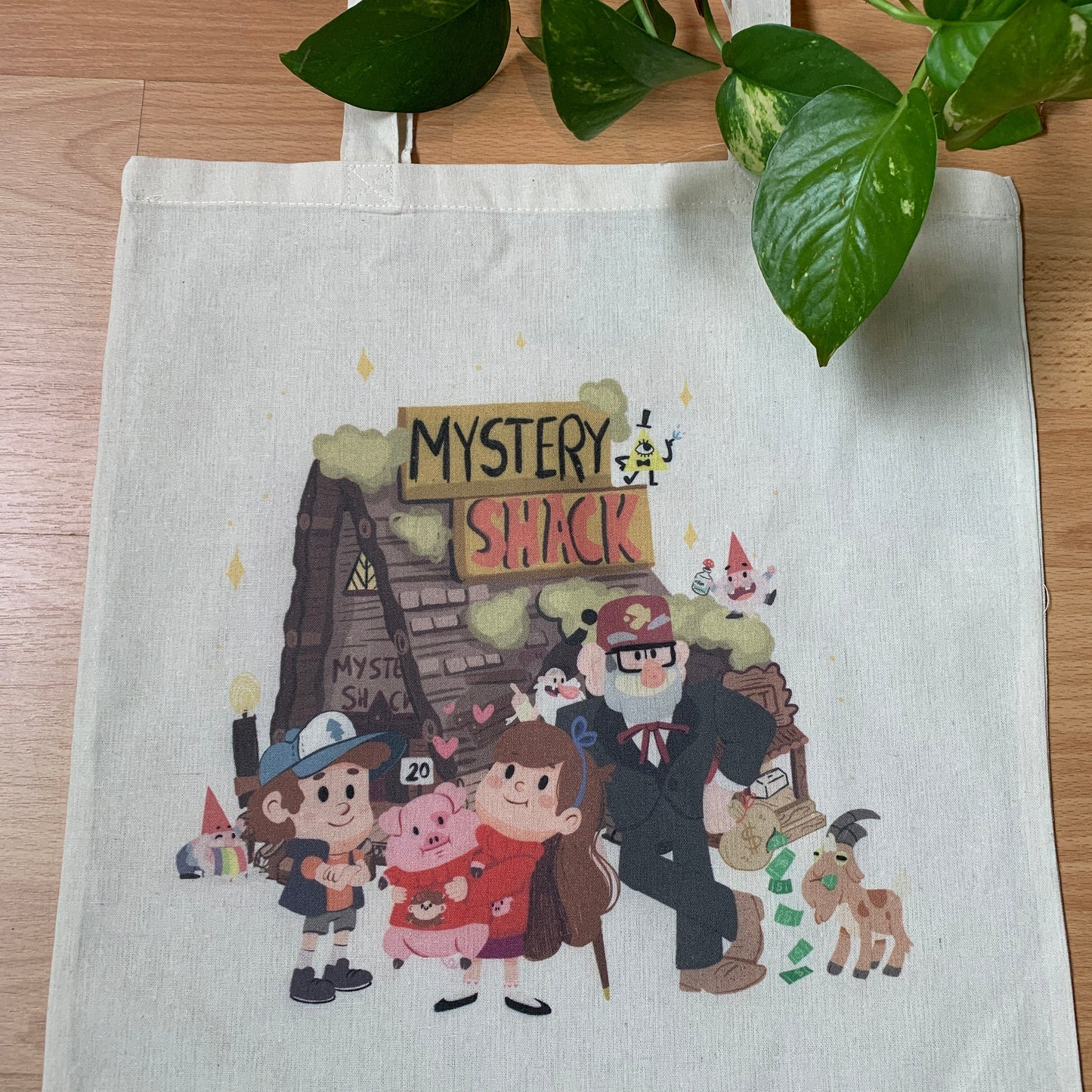 Tote Bag Gravity Falls Mistery Shack: 100% Algodón