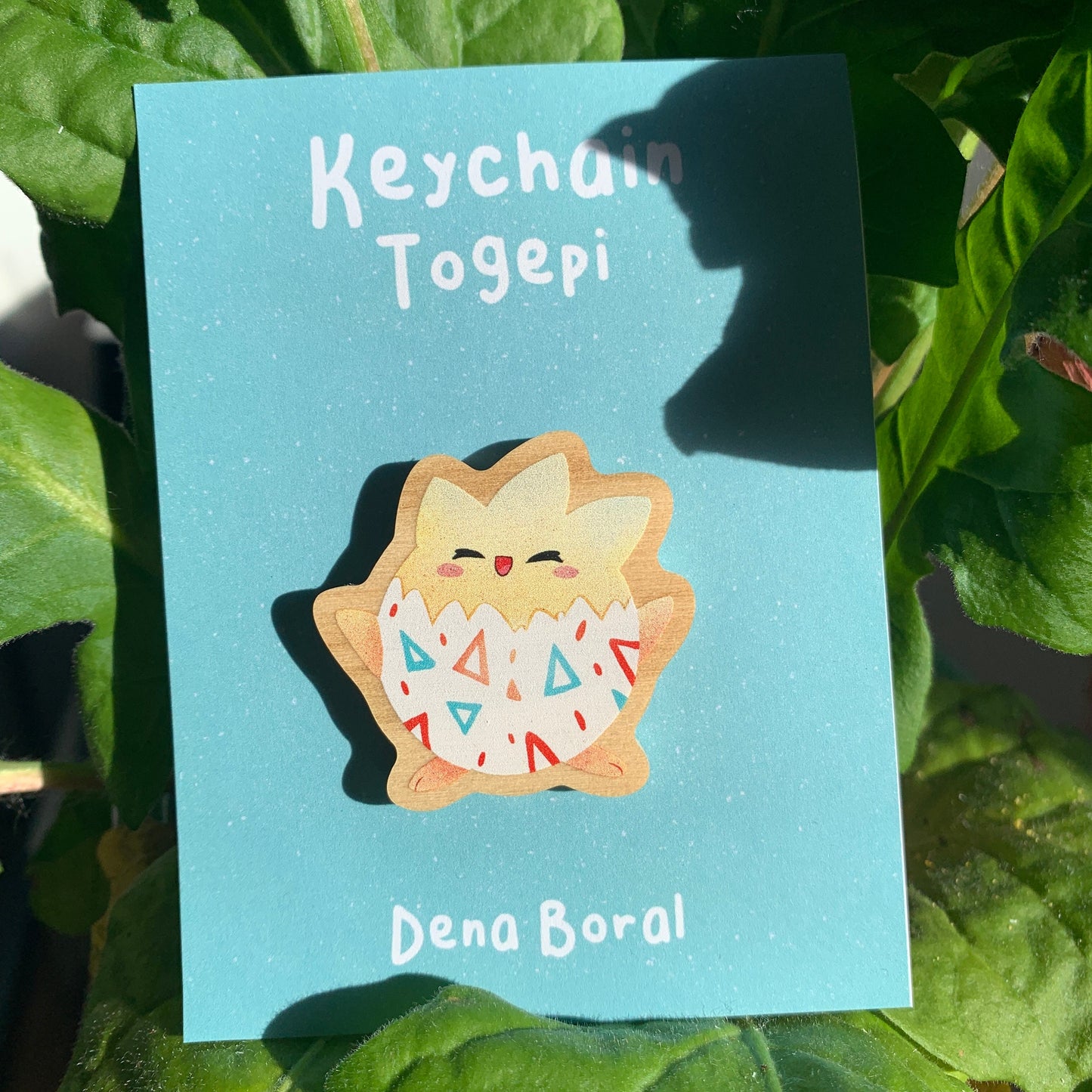 Pin de Madera Togepi-poke | Togepi-poke Wooden Pin Badge | togepi-poke