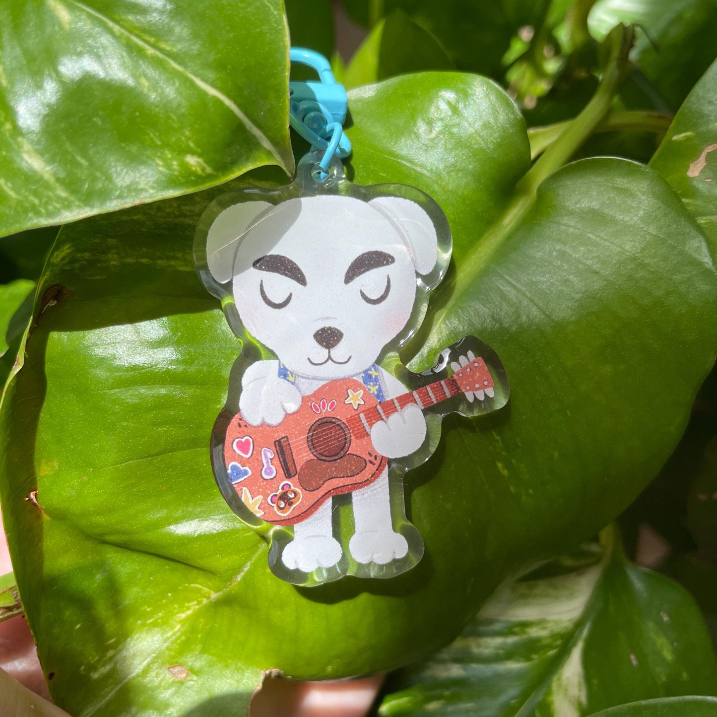 Totakeke Keyring | K.K. Slider Animal Crossing Llavero | New Horizons | Llavero colgante regalo llaves mochila Keychain