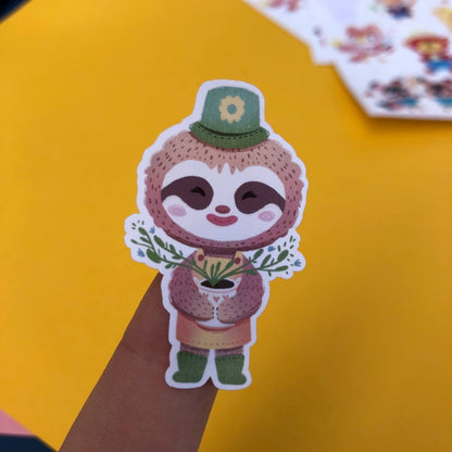 Pegatinas Animal Crossing New Horizons | Hoja de pegatinas stickers decoración | Pack de pegatinas precortadas