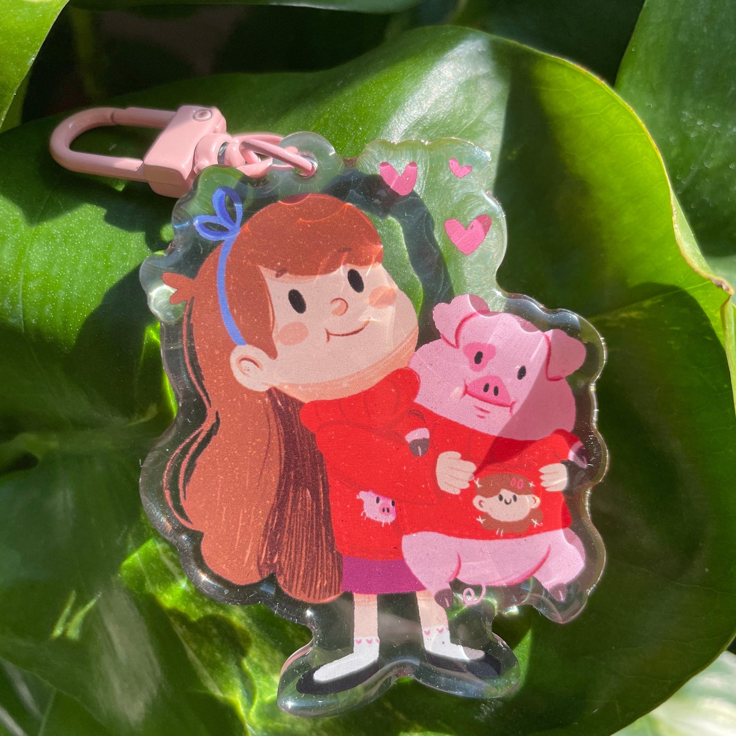 Mabel Gravity Falls Keychain Keyring |  llavero | Fanart colgante regalo llaves mochila