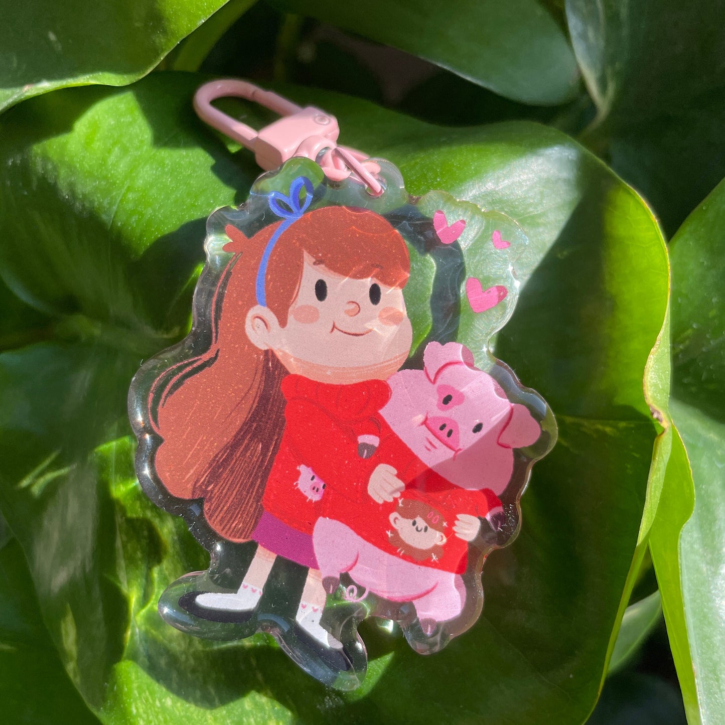 Mabel Gravity Falls Keychain Keyring |  llavero | Fanart colgante regalo llaves mochila
