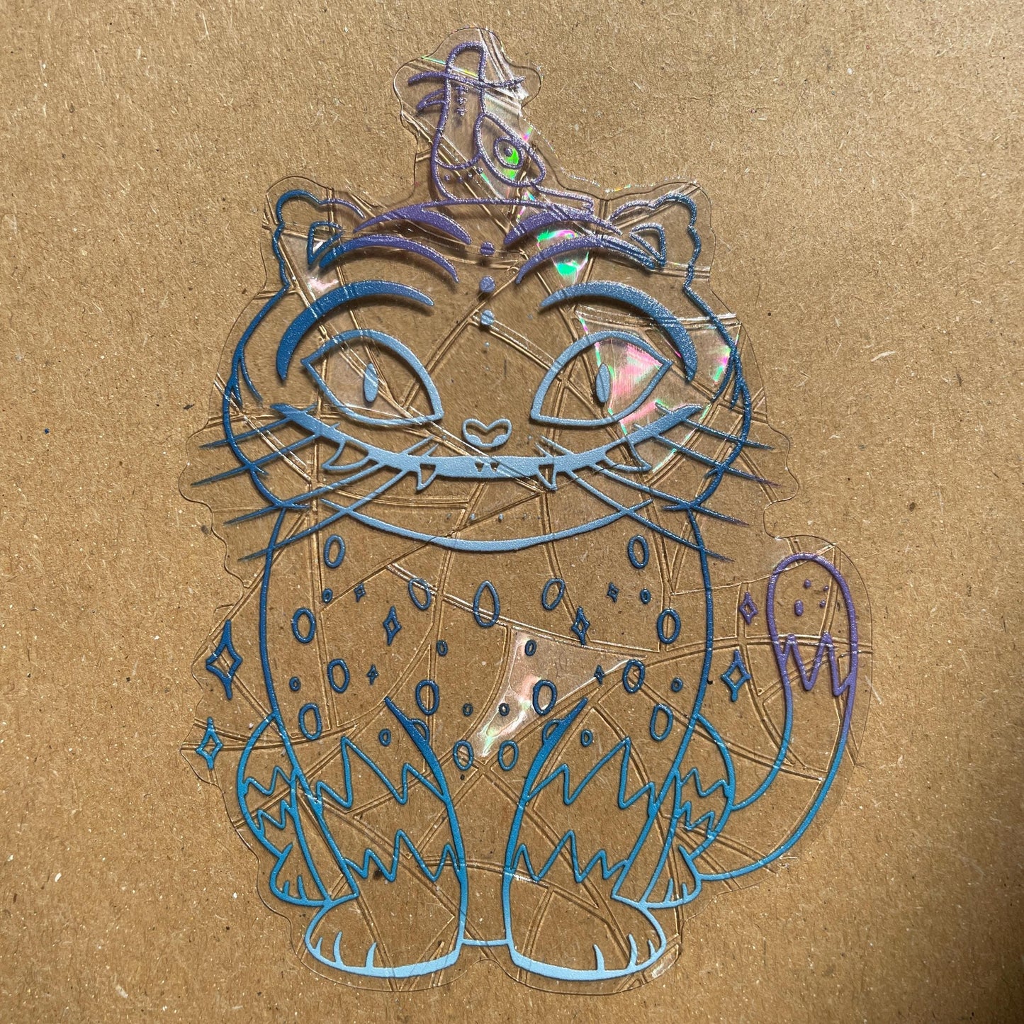 Derpy Suncatcher, Pegatina atrapasol reutilizable para ventana. Las guerreras K-Pop