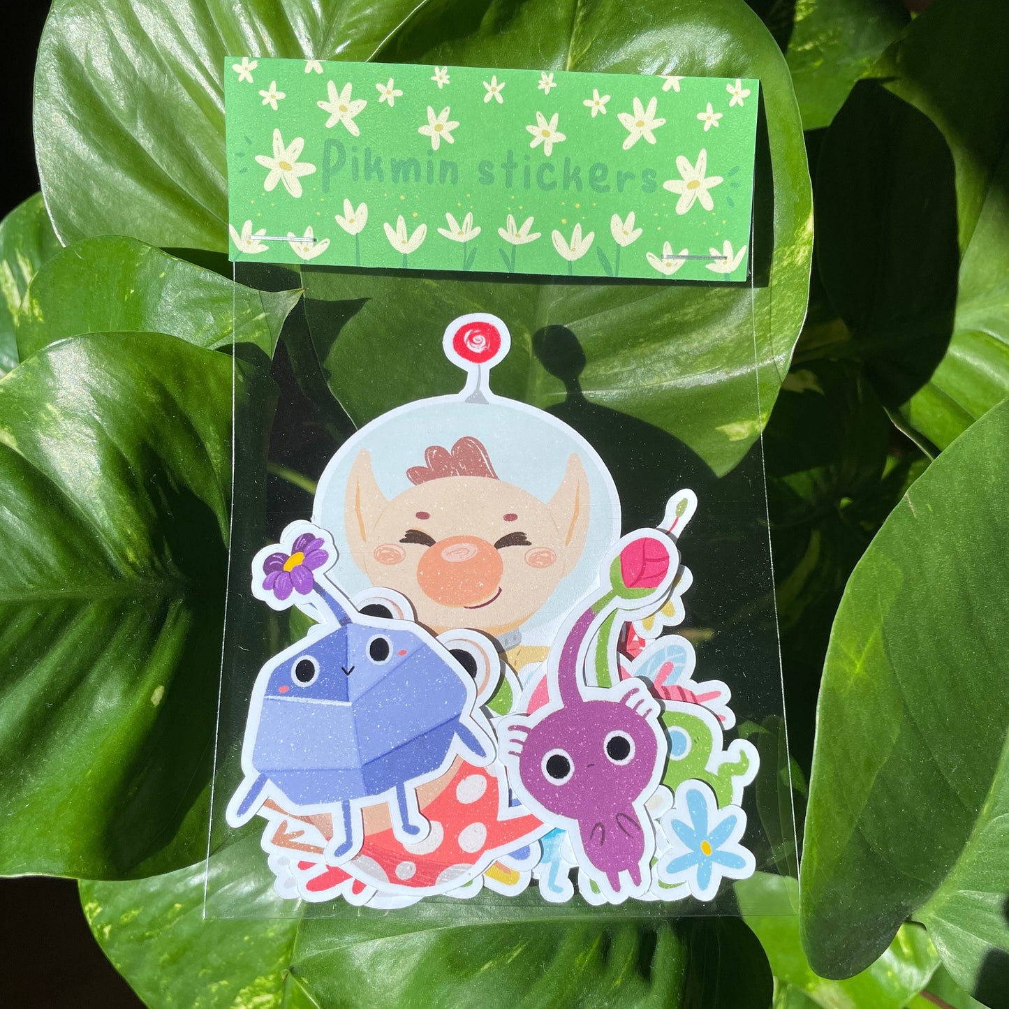 Pack Pegatinas Pikmin | Pikmin Stickers Pack | Illustration Fanart