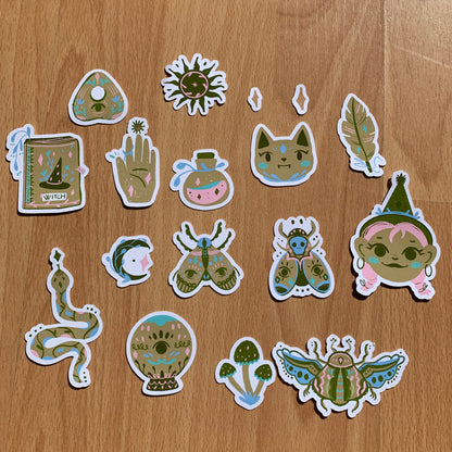 Pack de Pegatinas Halloween "Magic Pack"