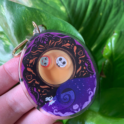 Shaker Pesadilla antes de Navidad  | Tamagotchi Llavero Jack Skeleton & Sally