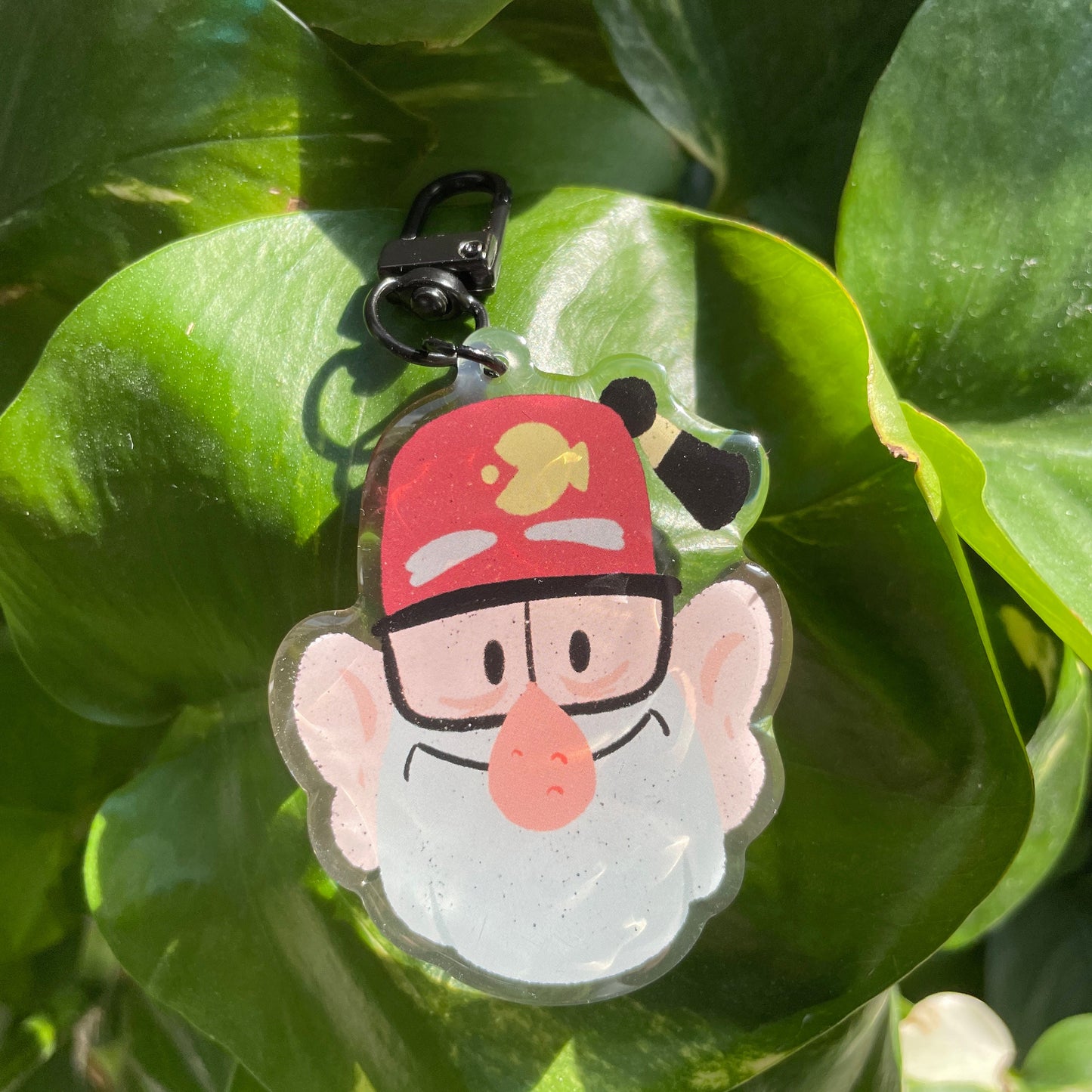 Stan Pines Gravity Falls Keychain Keyring |  llavero | Fanart colgante regalo llaves mochila