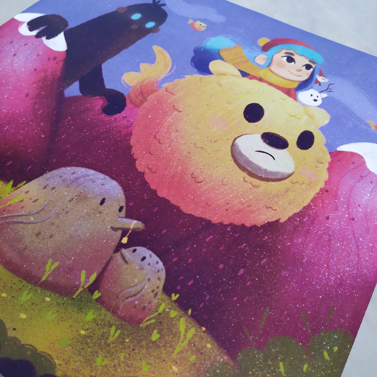 Print Hilda | Fanart Hilda | Ilustración Hilda | Netflix Fan Art | Illustration Dena Boral | Hilda The Series