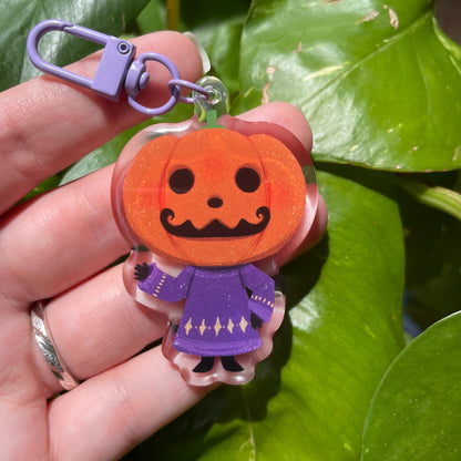 Soponcio Keyring | Jack Halloween Animal Crossing Llavero | New Horizons | Llavero colgante regalo llaves mochila Keychain