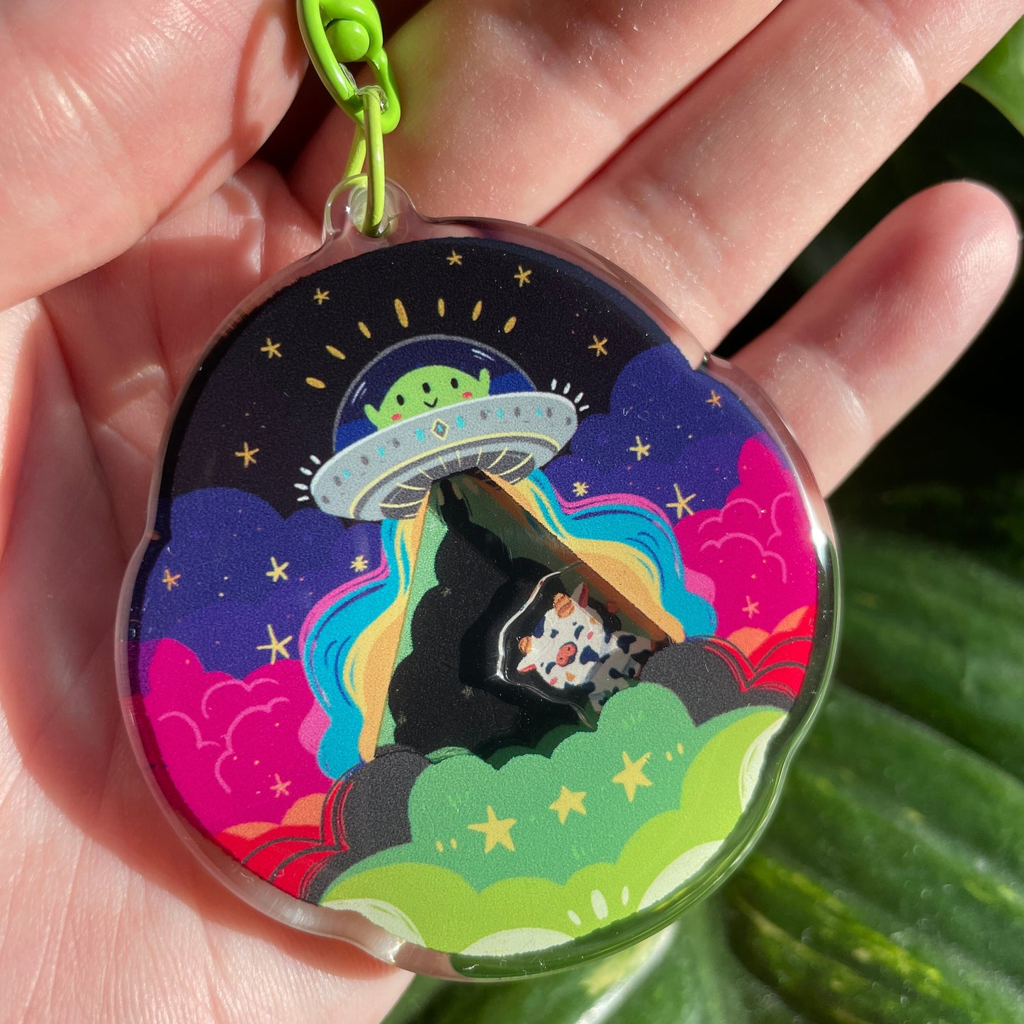 Shaker Vaquita Aliens Llavero, Tamagotchi shaker Keychain