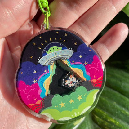 Shaker Vaquita Aliens Llavero, Tamagotchi shaker Keychain