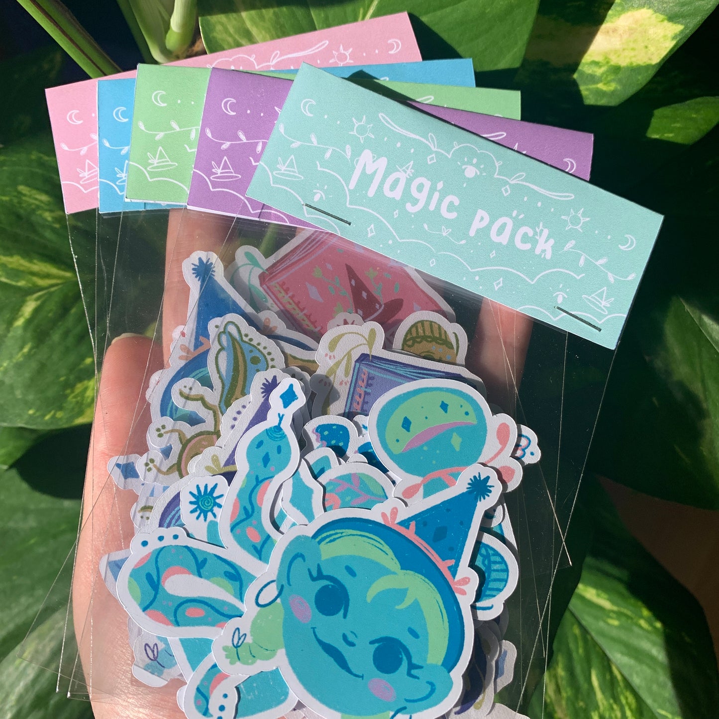 Pack de Pegatinas Halloween "Magic Pack"