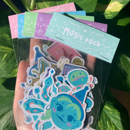 Pack de Pegatinas Halloween "Magic Pack"