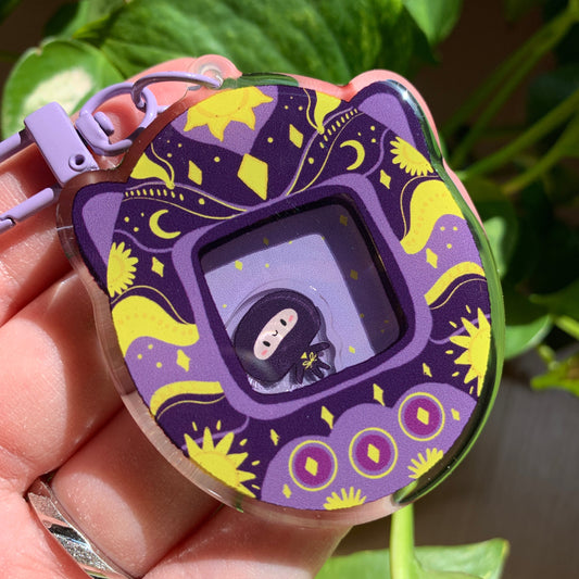Llavero Ninja sol y luna Gozarutchi tamagotchi | Tamagotchi shaker