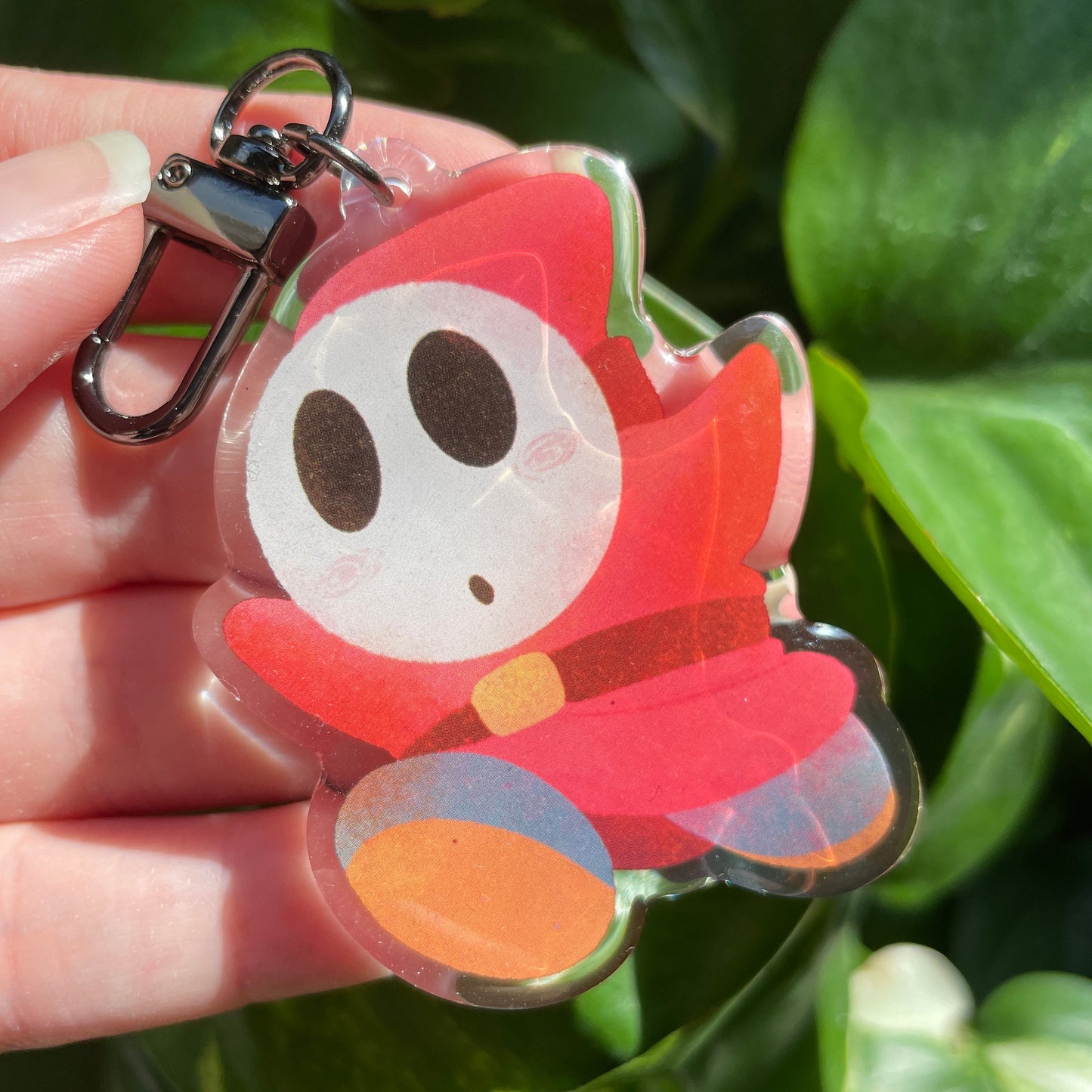 Llavero Shy-Guy | Keyring Keychain Acrilico colgante regalo llaves mochila Keychain