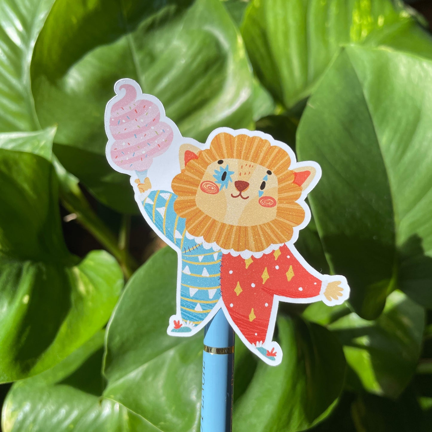 Clown | Hoja de pegatinas stickers decoración payasos | Pack de pegatinas precortadas