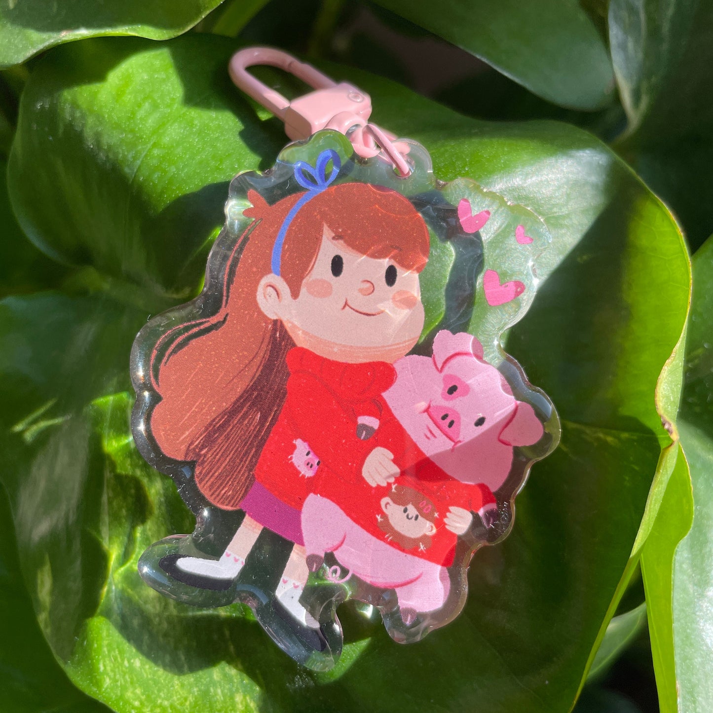 Mabel Gravity Falls Keychain Keyring |  llavero | Fanart colgante regalo llaves mochila