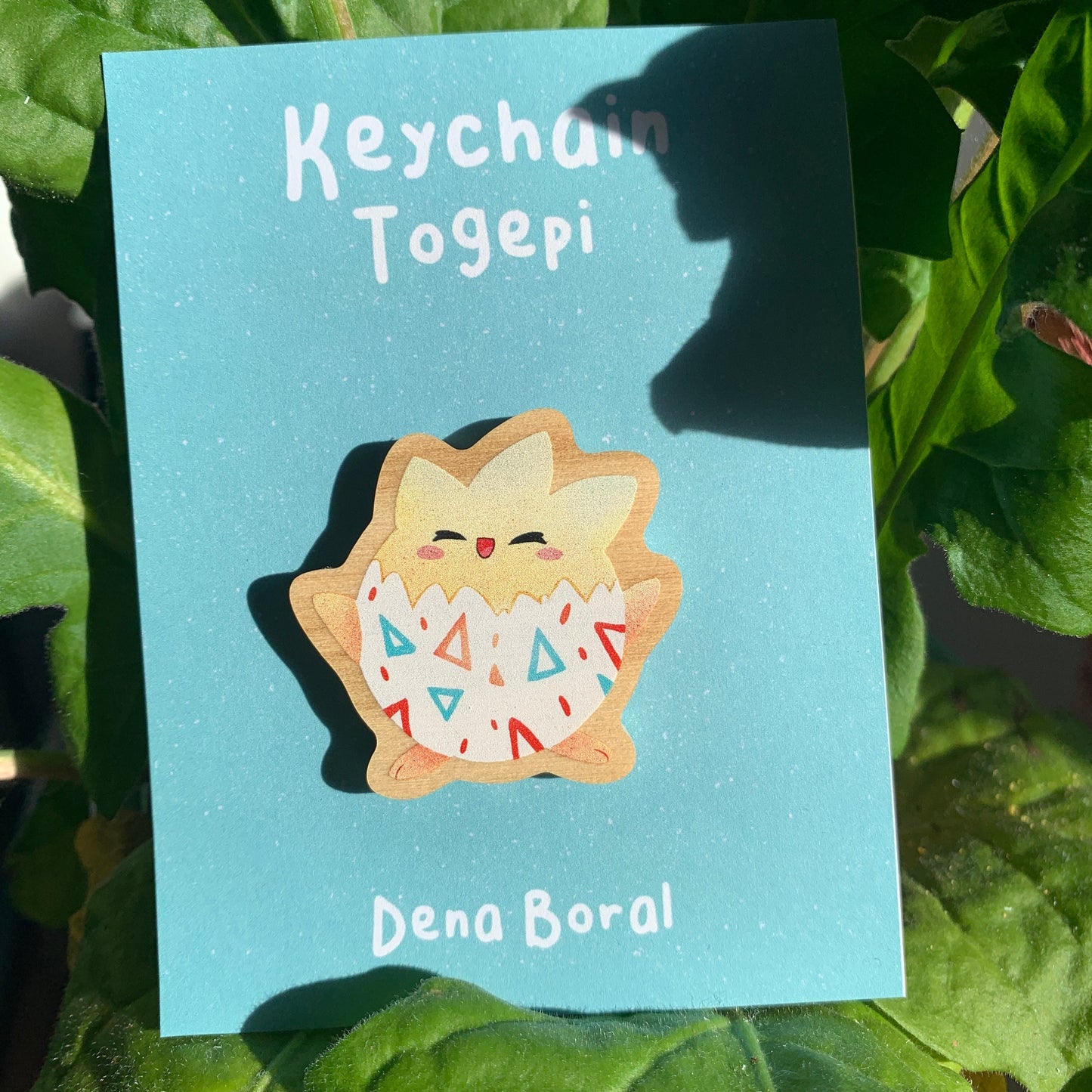 Pin de Madera Togepi-poke | Togepi-poke Wooden Pin Badge | togepi-poke