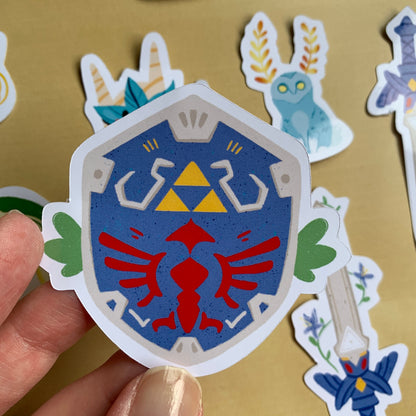 Pack Pegatinas Zelda | Zelda Stickers Pack | Illustration Fanart