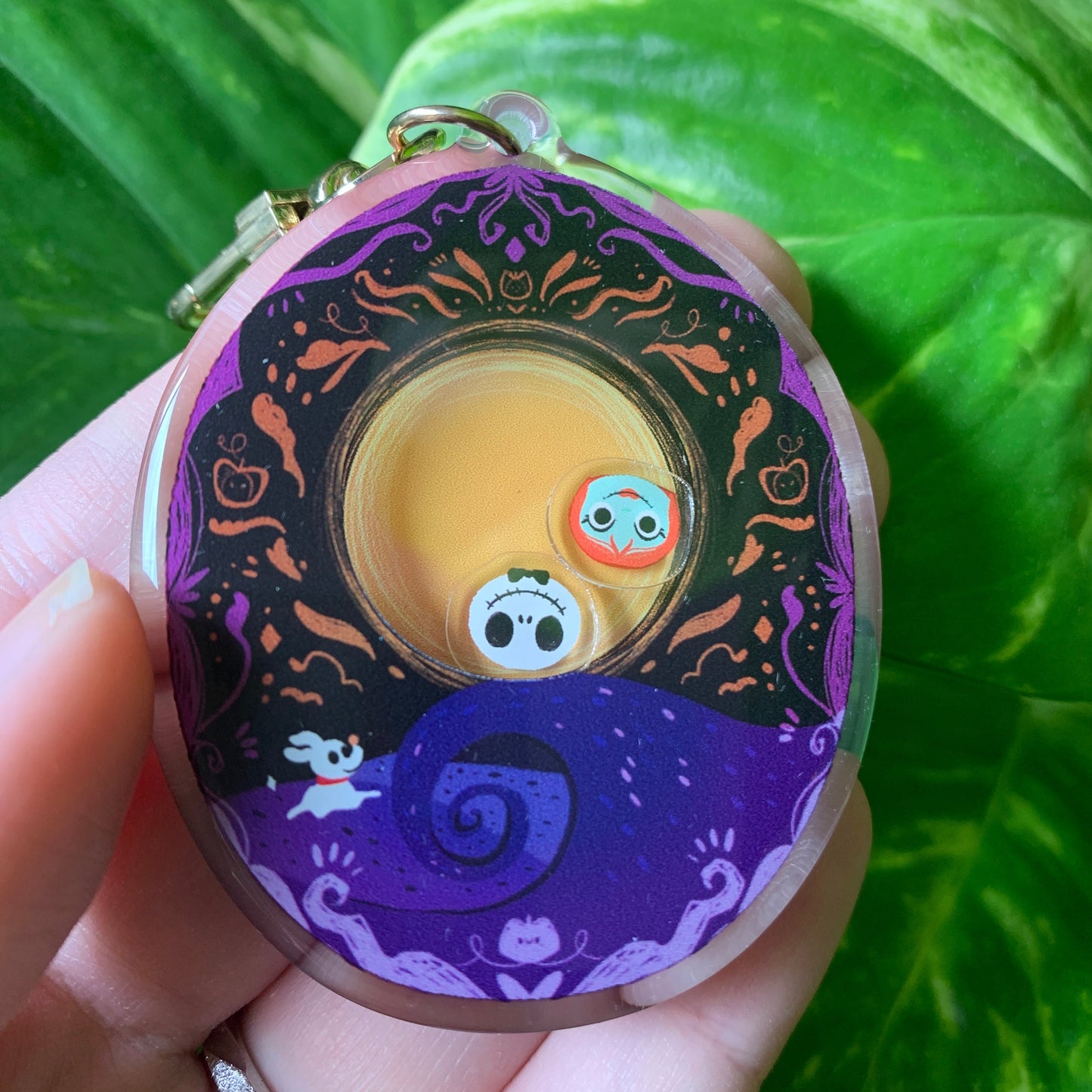 Shaker Pesadilla antes de Navidad  | Tamagotchi Llavero Jack Skeleton & Sally