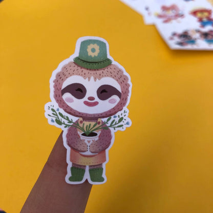 Pegatinas Animal Crossing New Horizons | Hoja de pegatinas stickers decoración | Pack de pegatinas precortadas