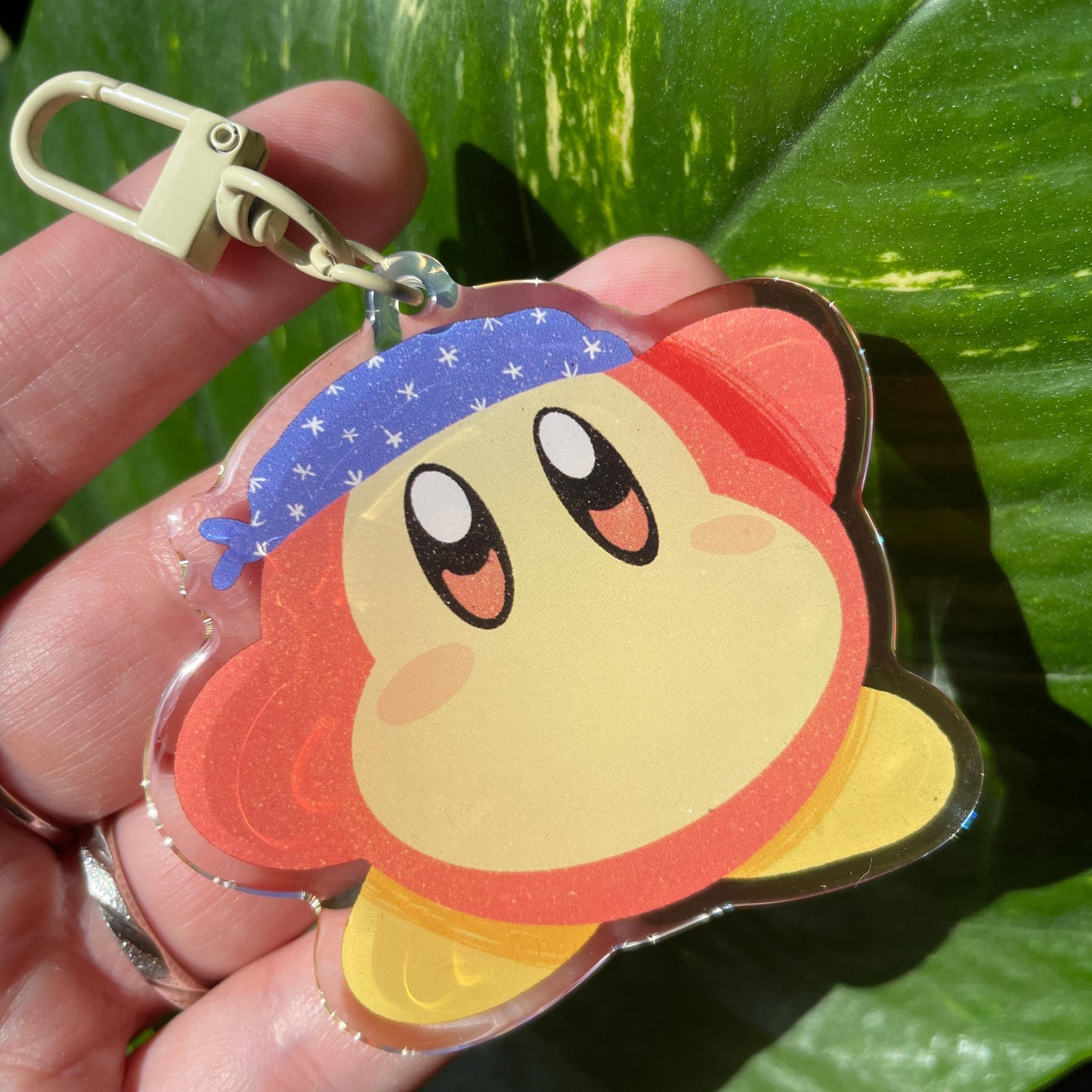 Llavero Waddle Dee Kirby |Keyring Keychain Acrilico colgante regalo llaves mochila Keychain