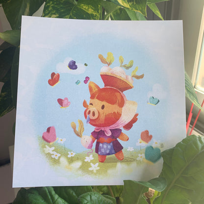 Print Daisy Mae ACNH | Illustration | Ilustracion | Original Character | OC | Art Print | Draw