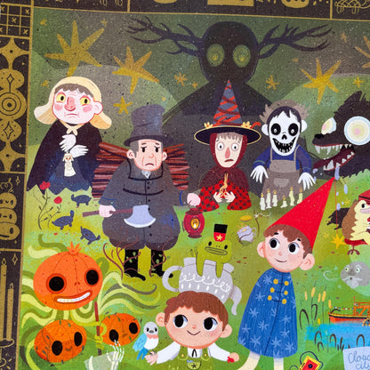 Print Over The Garden Wall World:  Fanart de la colección de ilustraciones "Over The Garden Wall"