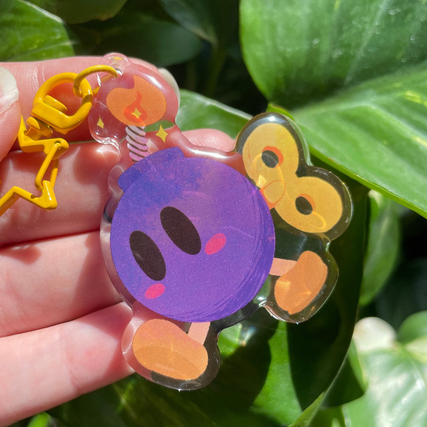 Llavero Bob-Omb | Keyring Keychain Acrilico colgante regalo llaves mochila Keychain