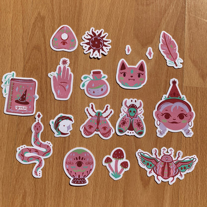 Pack de Pegatinas Halloween "Magic Pack"