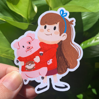 Pack Pegatinas Gravity Falls Fanart