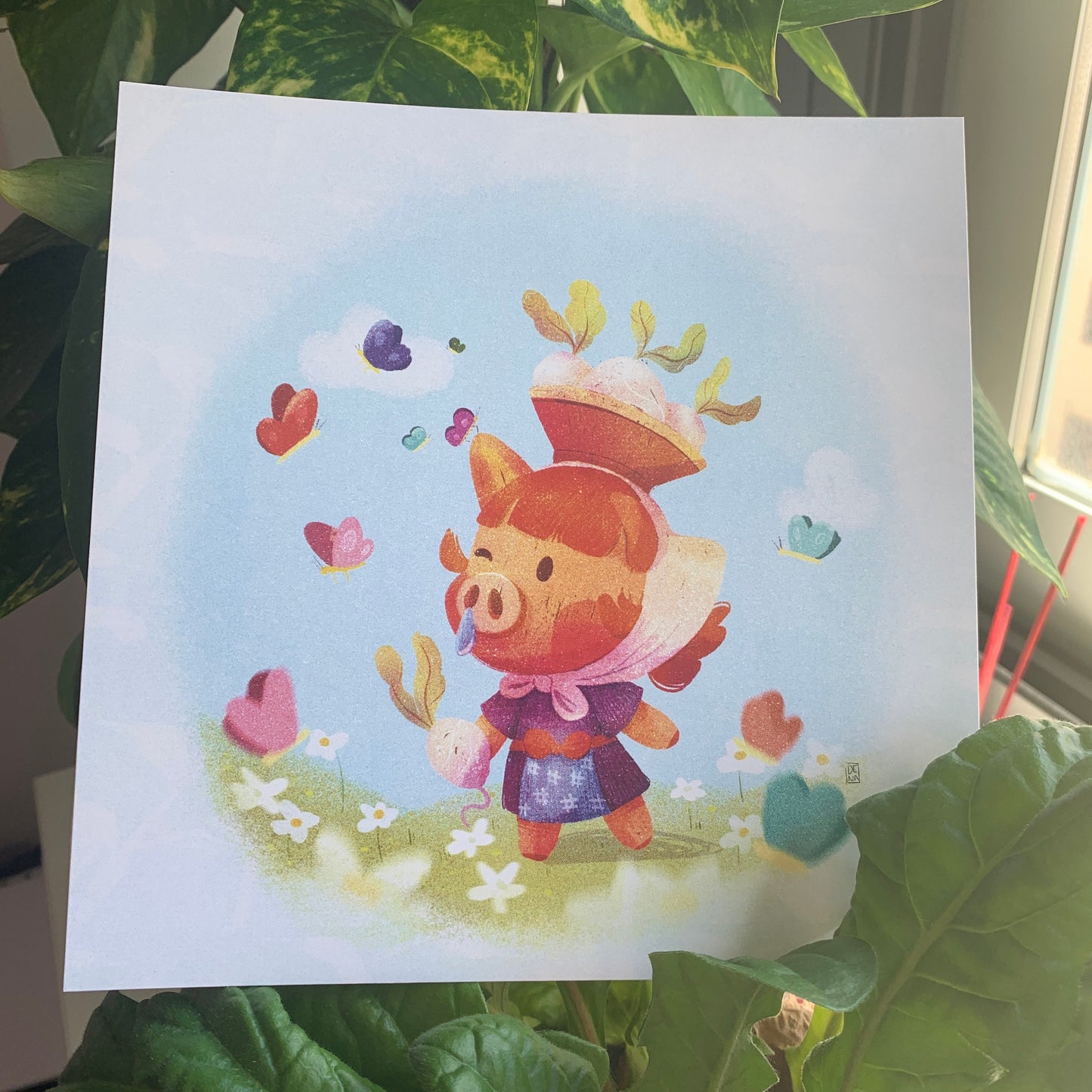 Print Daisy Mae ACNH | Illustration | Ilustracion | Original Character | OC | Art Print | Draw