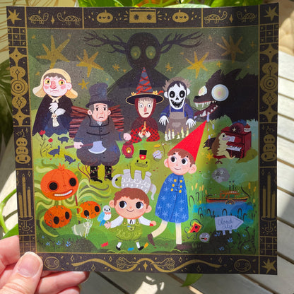 Print Over The Garden Wall World:  Fanart de la colección de ilustraciones "Over The Garden Wall"