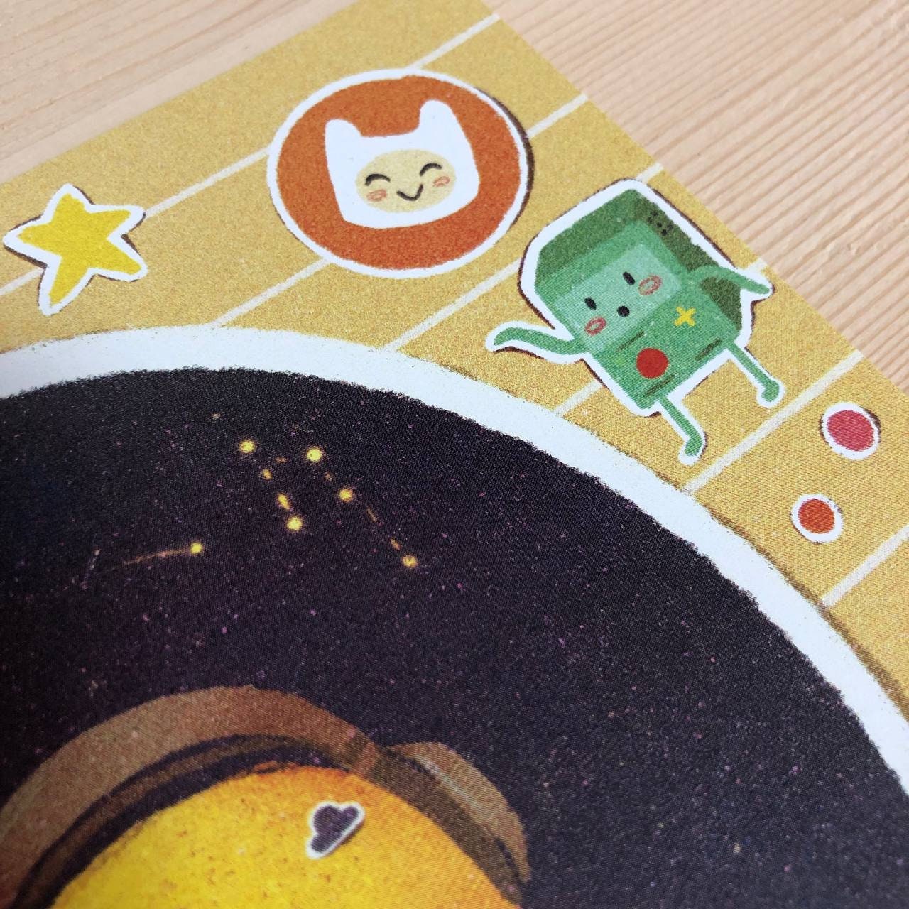 Print Hora de Aventuras | Fanart Jake el perro | Ilustración impresa Adventure Time