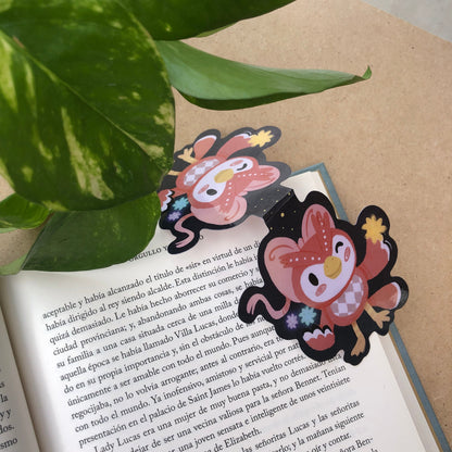 Celeste Animal Crossing Marcapáginas | Separador magnético Punto de Libro | Hecho a mano Handmade