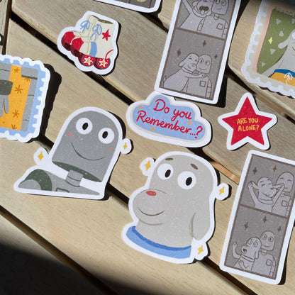 Pack Pegatinas Robot Dreams | Stickers Pack | Fanart