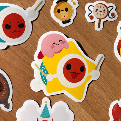 Pack Pegatinas Taiko No Tatsujin: Stickers Pack Fanart