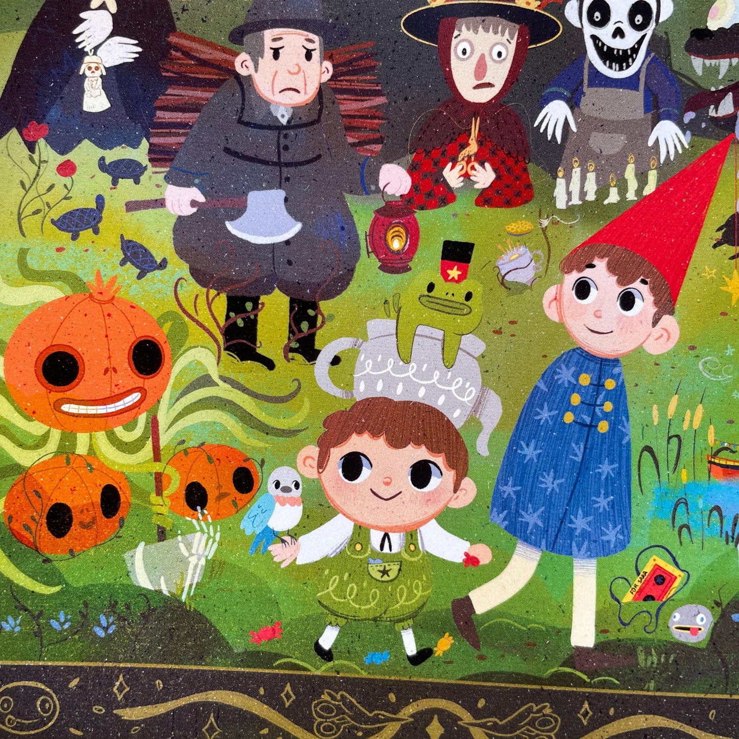 Print Over The Garden Wall World:  Fanart de la colección de ilustraciones "Over The Garden Wall"