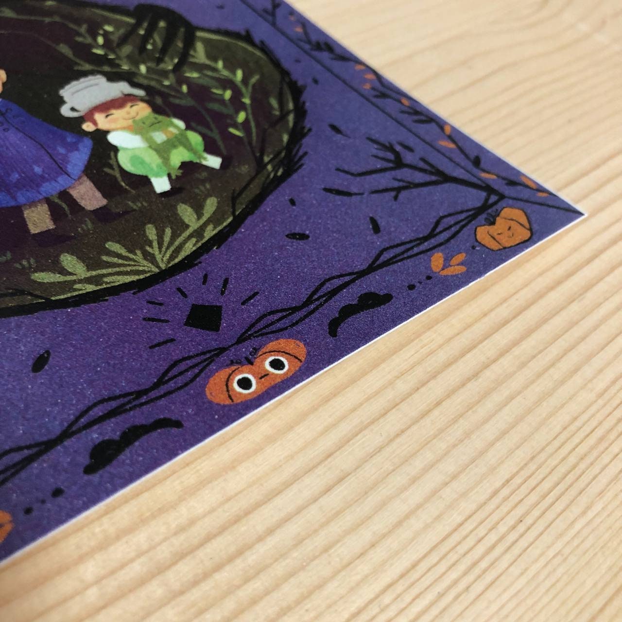 Print Más Allá del Jardín | Fanart Over the garden wall | Ilustración | Lámina ilustrada | Netflix