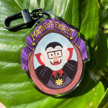 Stan Pines Summerween Gravity Falls Keychain Keyring |  llavero | Fanart colgante regalo llaves mochila
