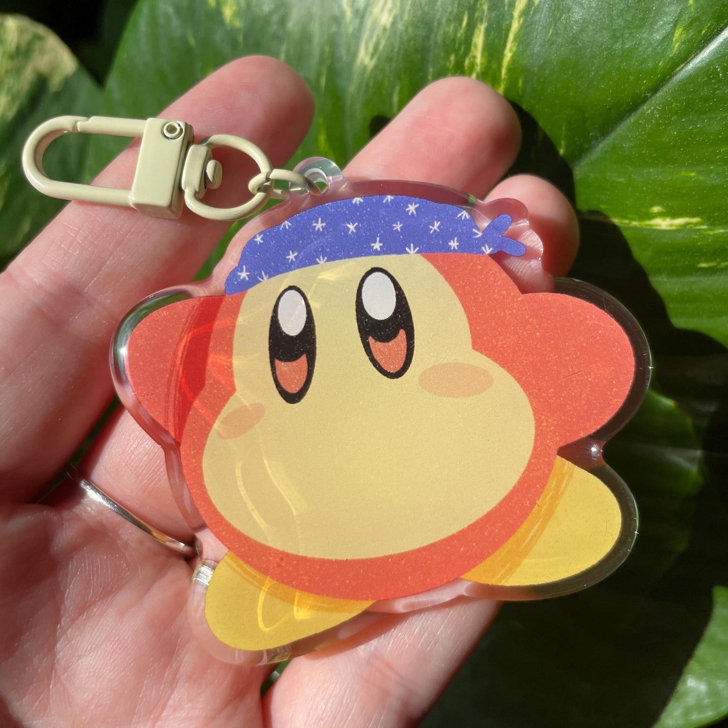 Llavero Waddle Dee Kirby |Keyring Keychain Acrilico colgante regalo llaves mochila Keychain