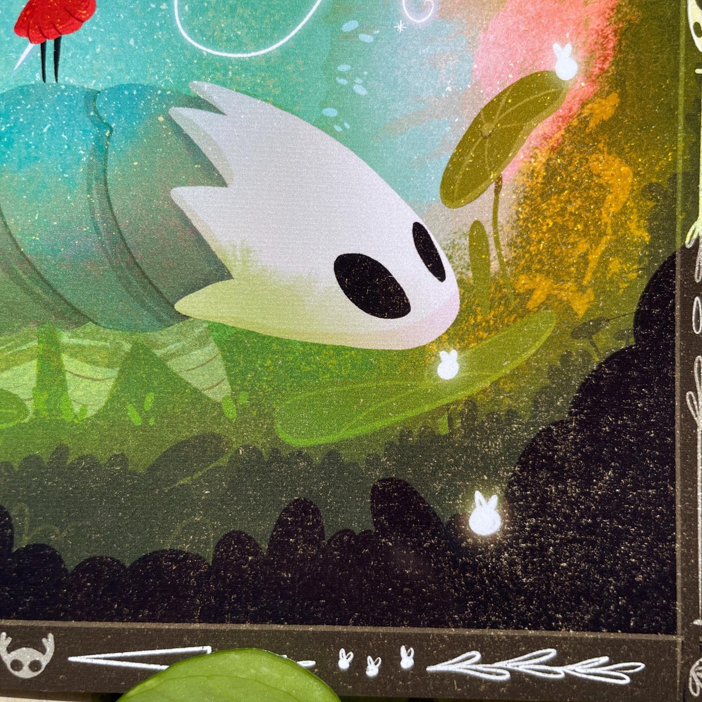 Print Hornet Silksong: Ilustración impresa de la colección Hollow Knight