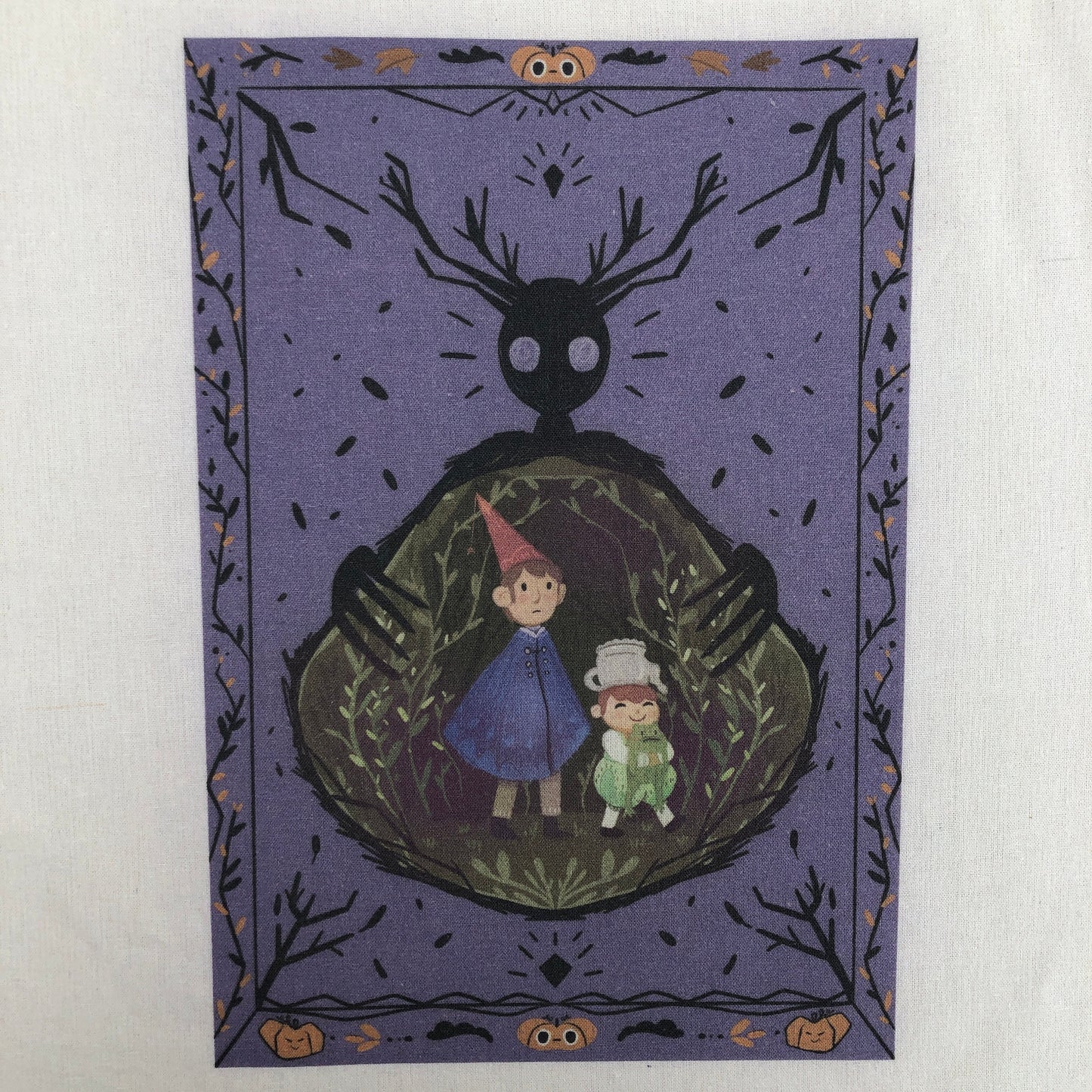 Tote Bag Más Allá del Jardín | Bolsa Tela Fanart Over The Garden Wall | HBO Fan Art 100% Algodón 40x40cm 16x16inch