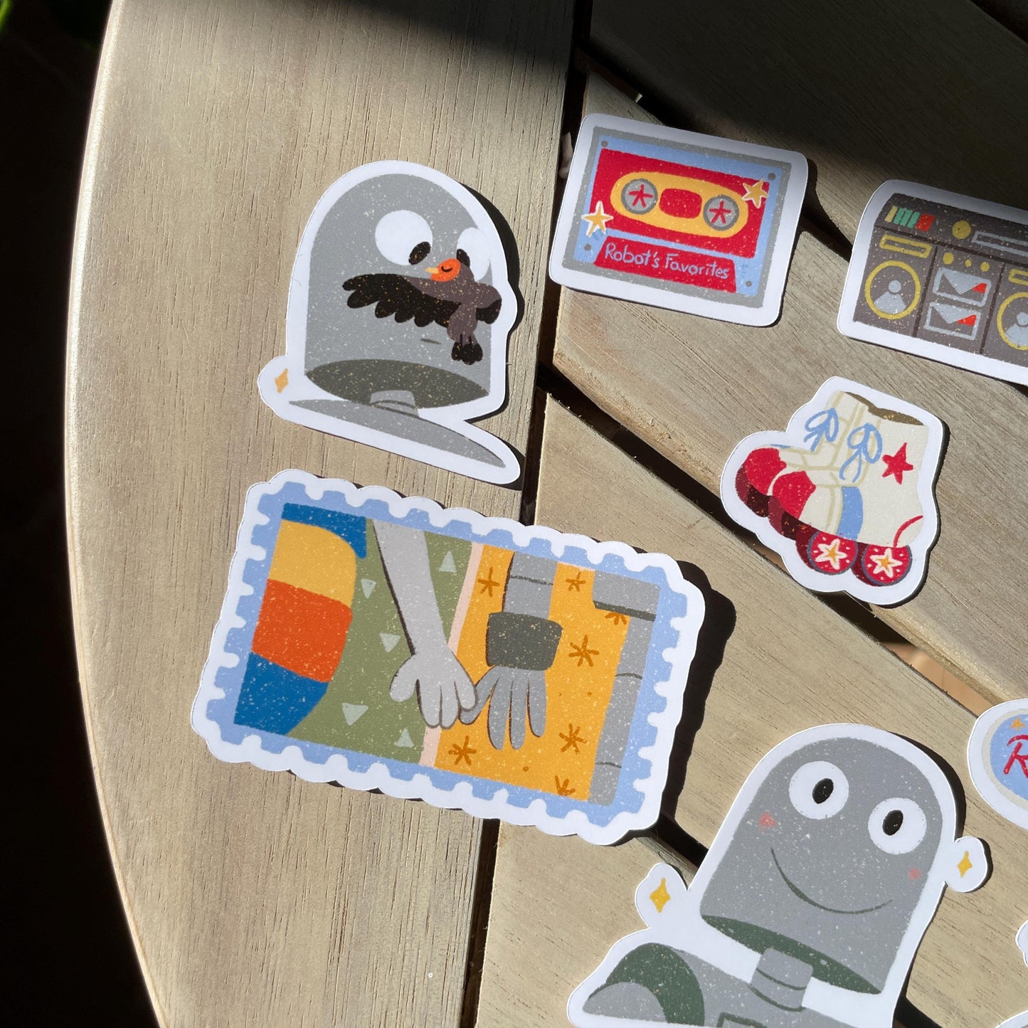 Pack Pegatinas Robot Dreams | Stickers Pack | Fanart