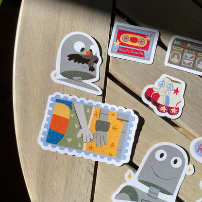 Pack Pegatinas Robot Dreams | Stickers Pack | Fanart