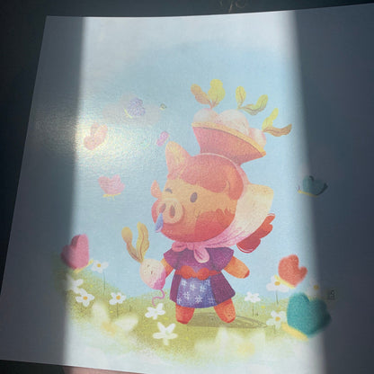 Print Daisy Mae ACNH | Illustration | Ilustracion | Original Character | OC | Art Print | Draw