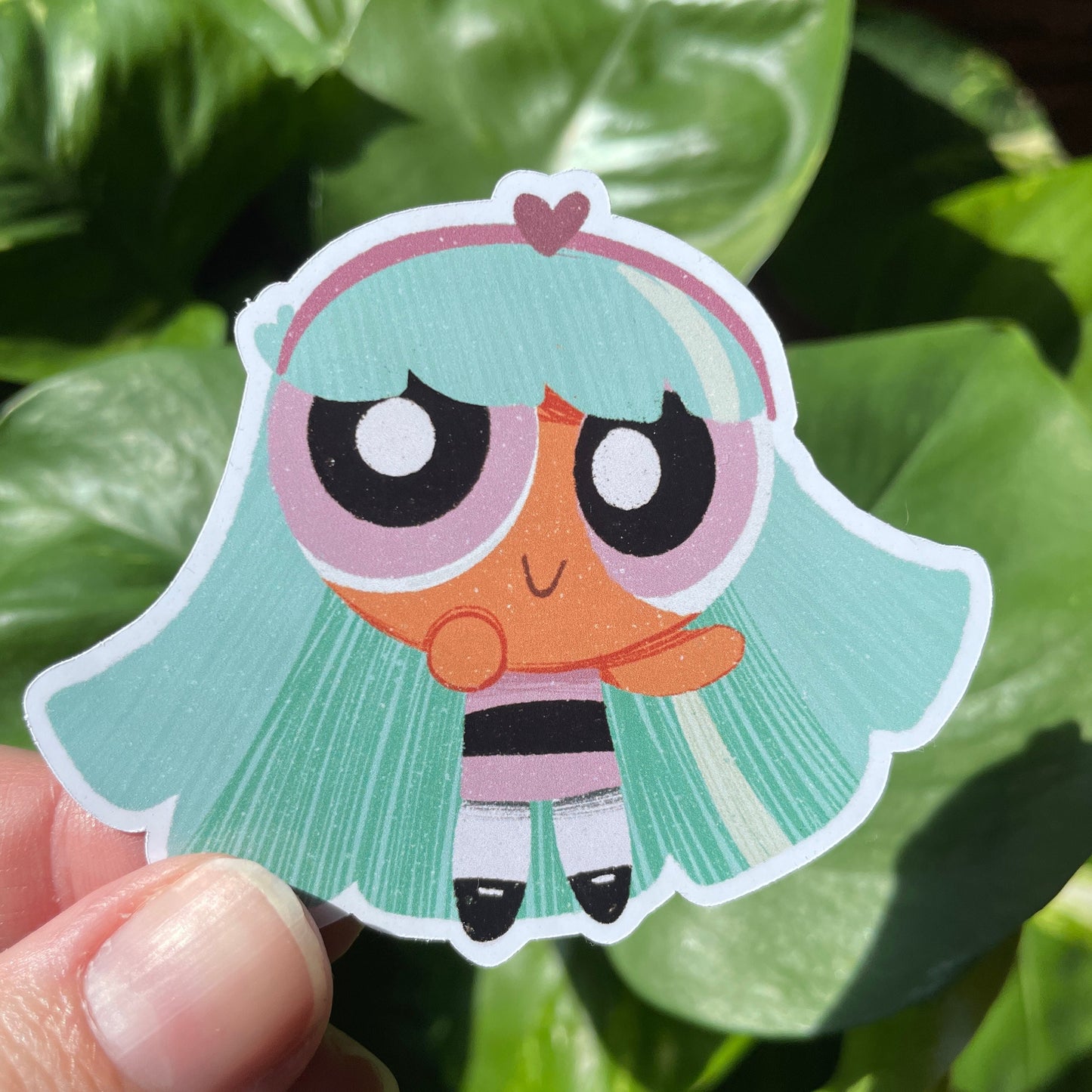 Pack Pegatinas Cristal Las Supernenas | Bliss The Powerpuff Girls Stickers Pack | Cartoon Network Fanart | Las Chicas Superpoderosas