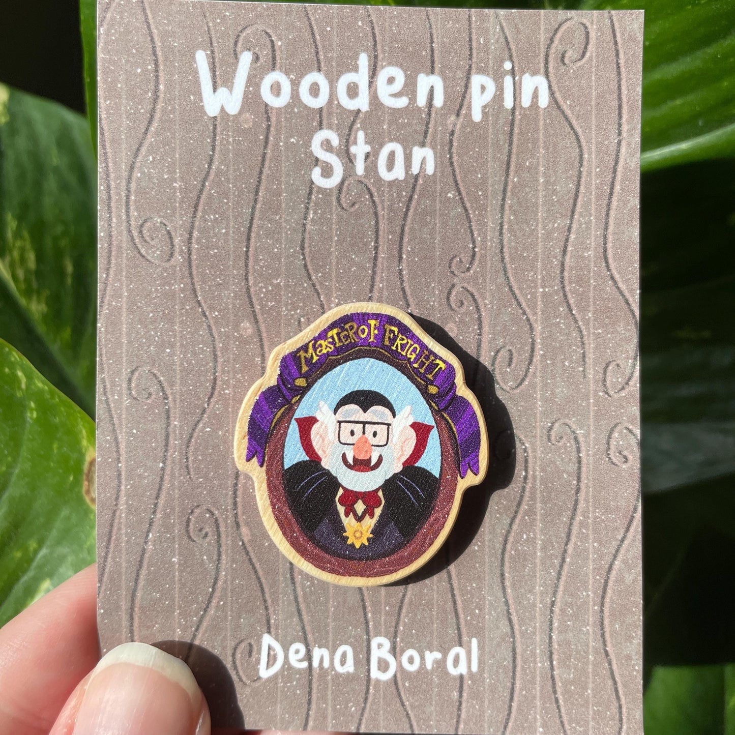 Summerween Stan Pines Gravity Falls Pin de Madera Natural